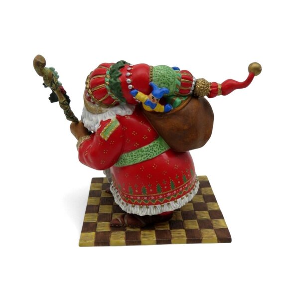 THE GREENWICH WORKSHOP Olde World Santa Limited Edition Porcelain Figurine Vinta - Picture 11 of 12